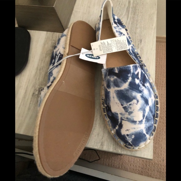 NWT/Old Navy Canvas Espadrilles Flats. Sz 9 - Picture 3 of 4